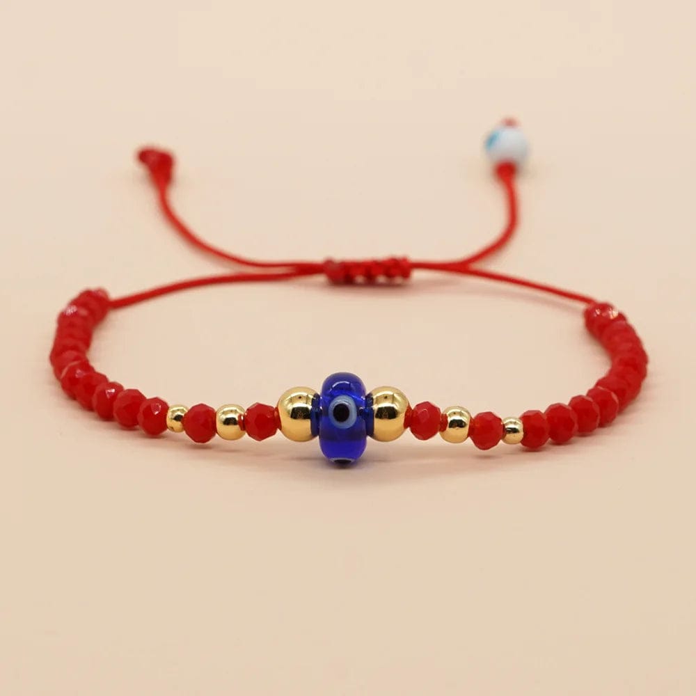 Mexican red bracelets