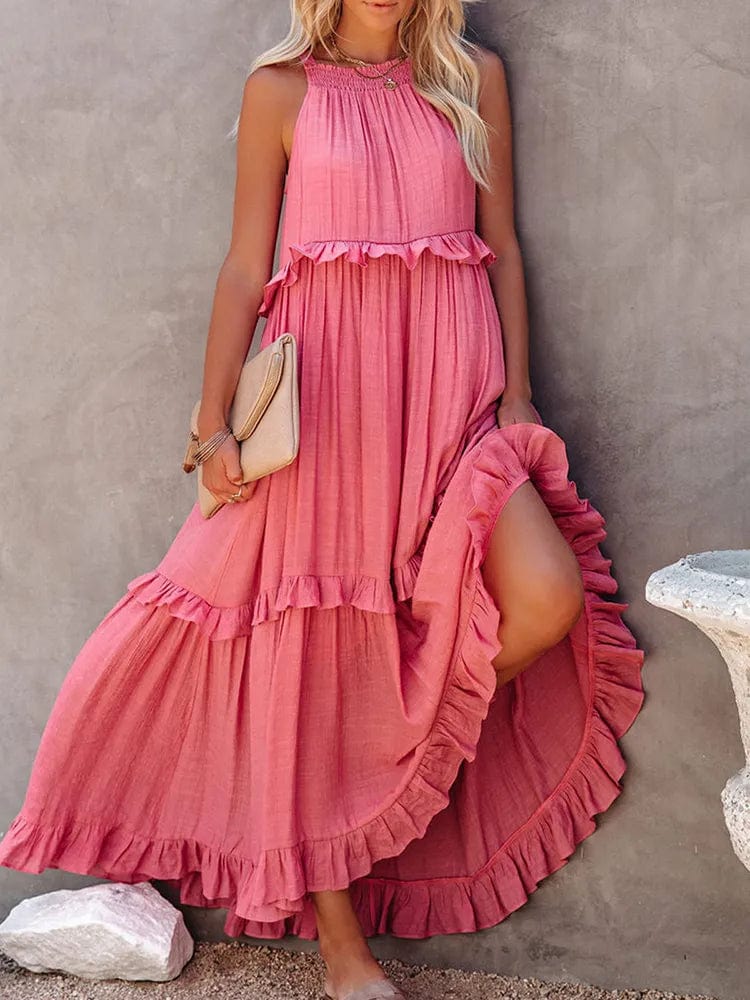 Mexican ruffle dress