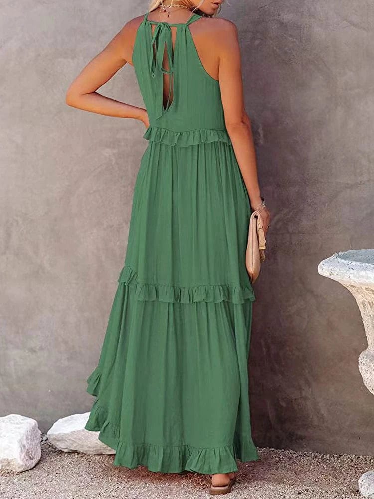 Mexican ruffle dress