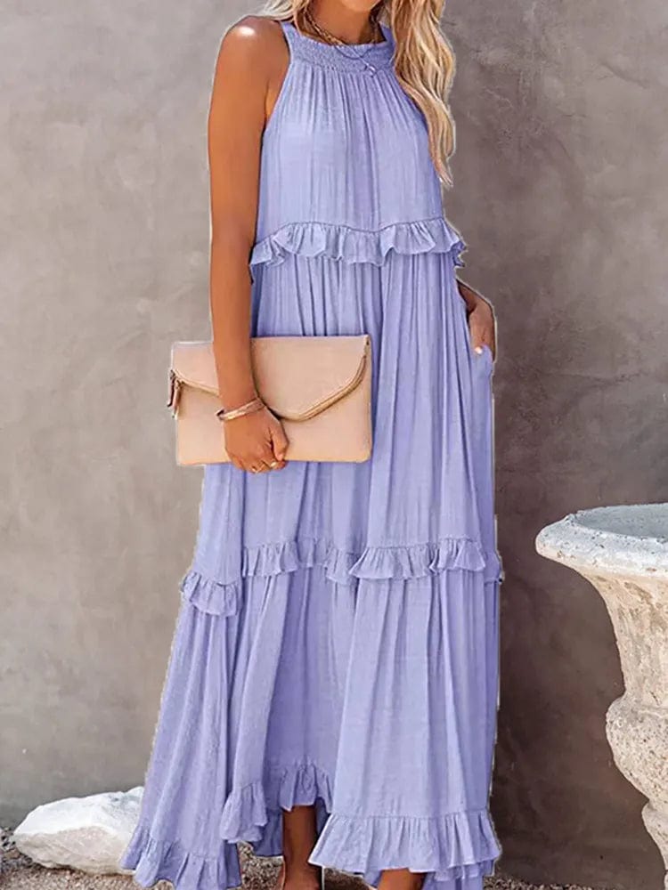 Mexican ruffle dress