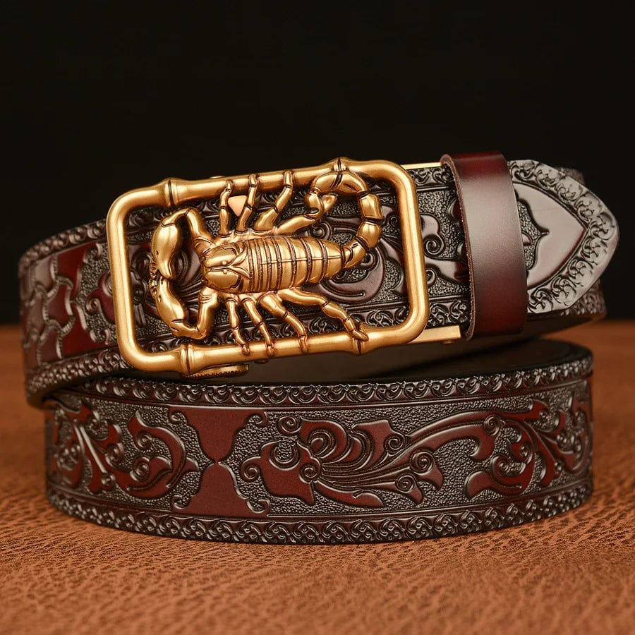 Mexican scorpion belt buckle