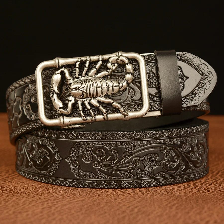 Mexican scorpion belt buckle