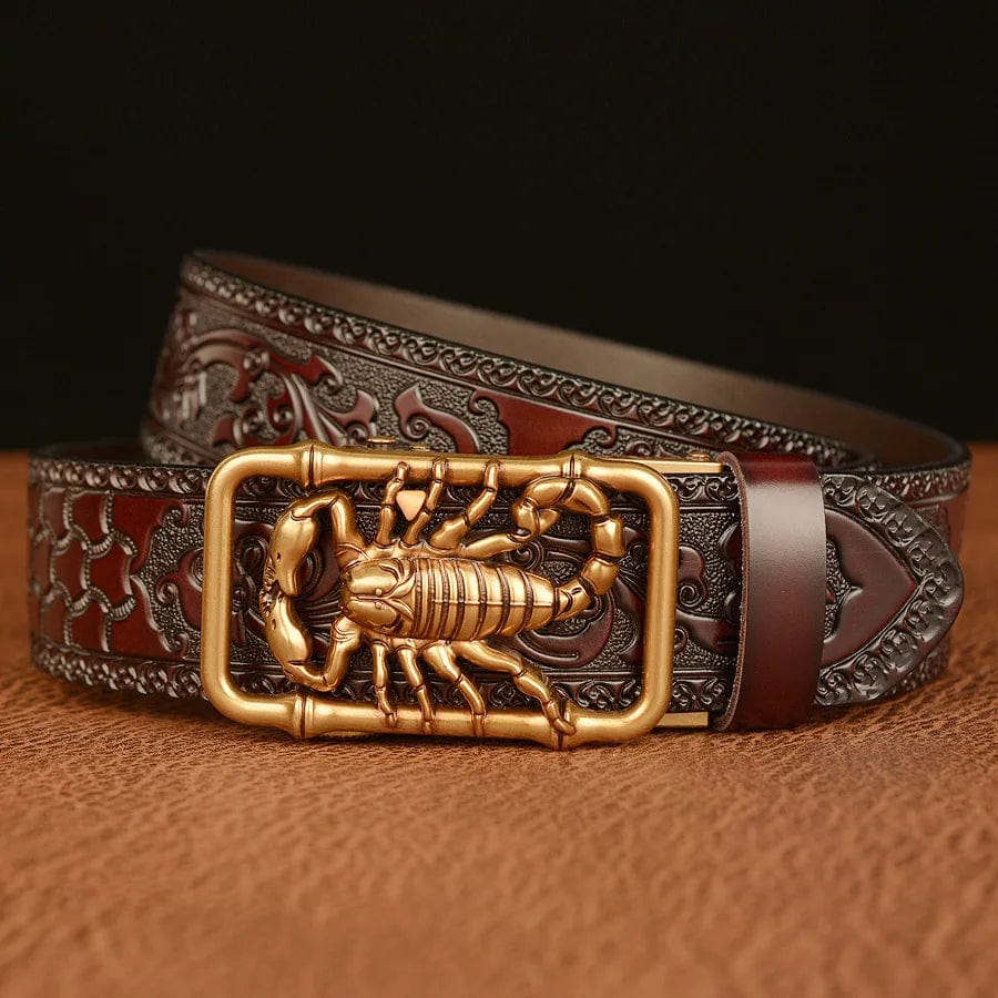 Mexican scorpion belt buckle