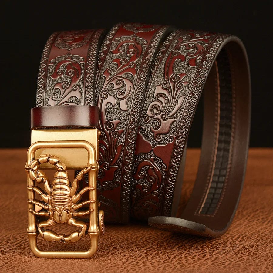 Mexican scorpion belt buckle