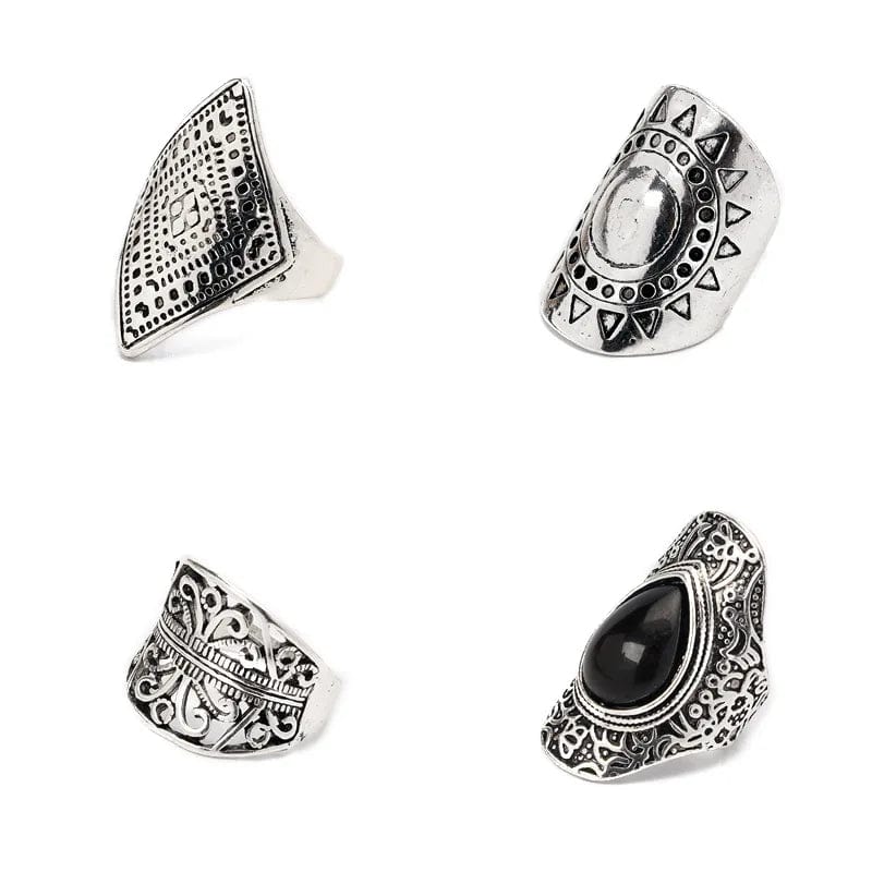 Mexican silver rings