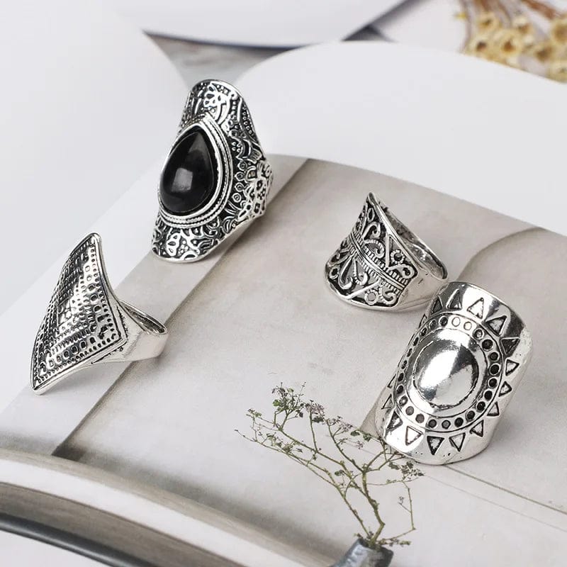 Mexican silver rings