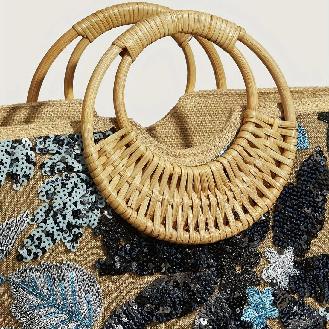 Mexican straw purses