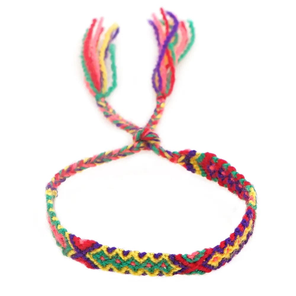 Mexican string bracelets