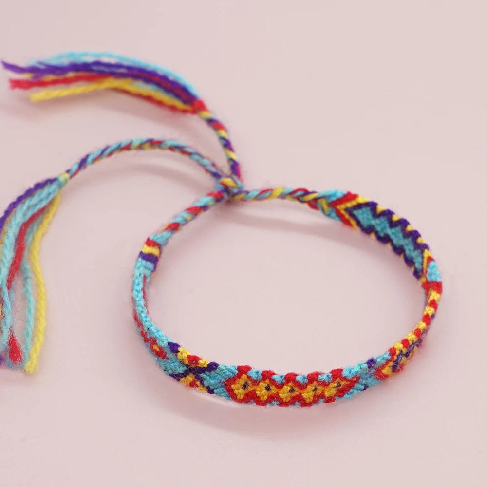 Mexican string bracelets