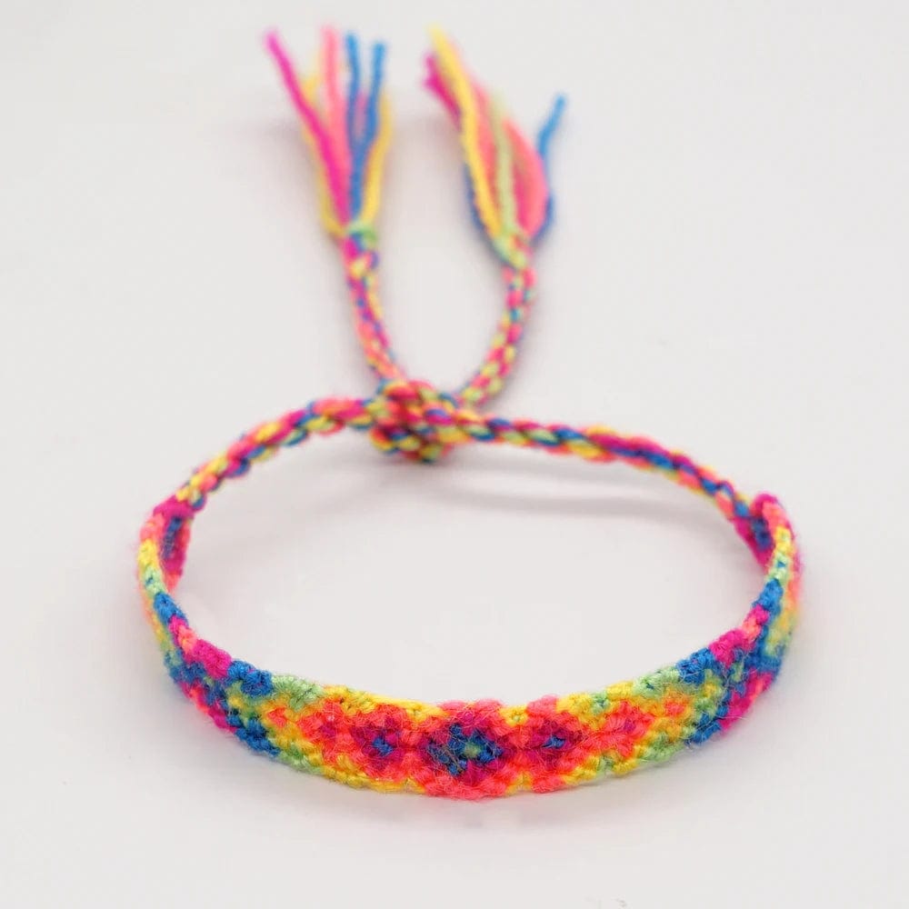 Mexican string bracelets