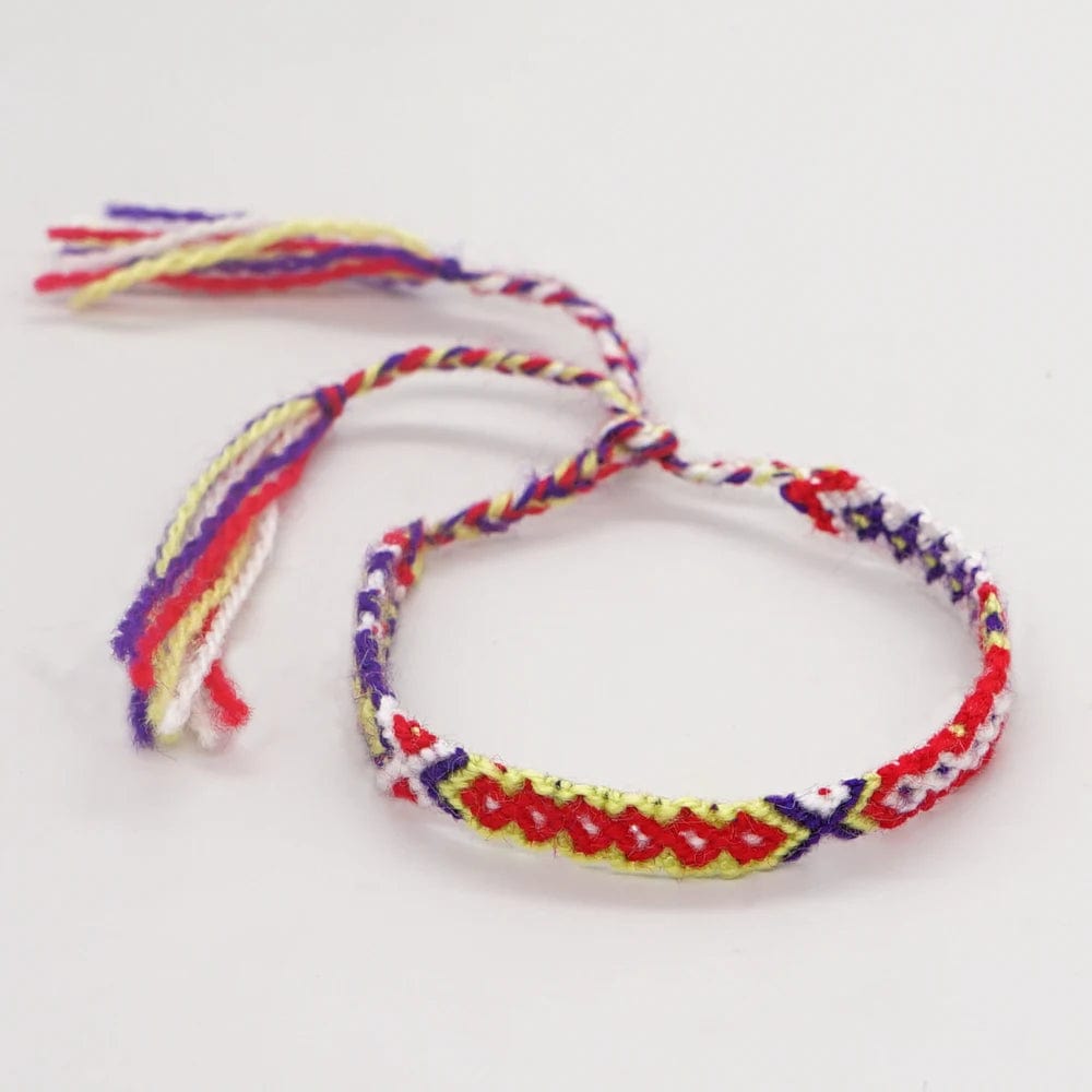 Mexican string bracelets