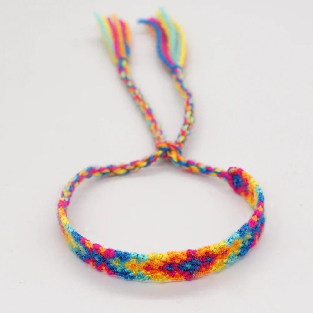 Mexican string bracelets