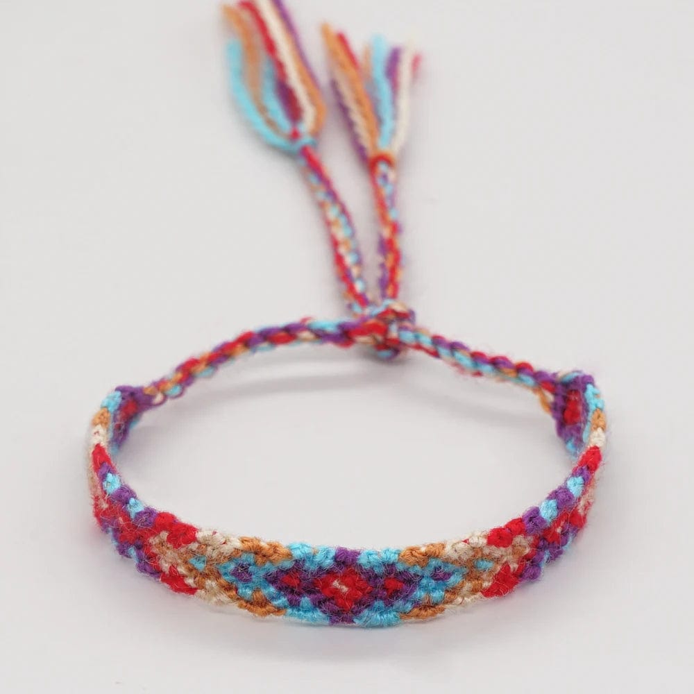 Mexican string bracelets