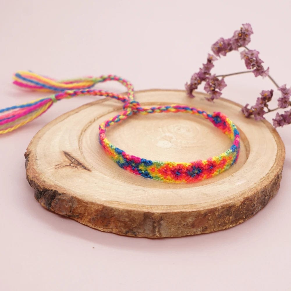 Mexican string bracelets