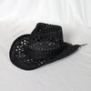 Mexican style straw cowboy hats