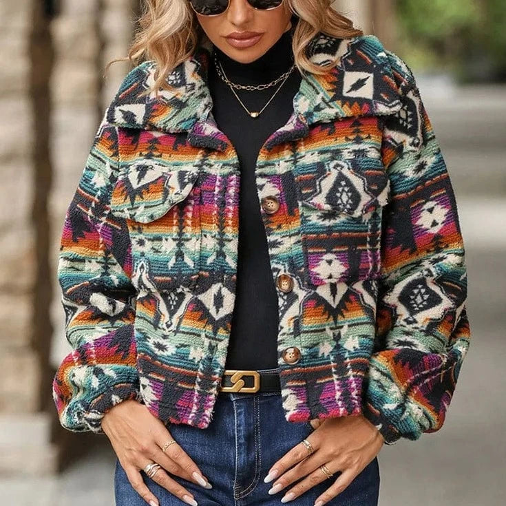 Mexican sweater jacket Women