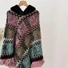 Mexican wool poncho