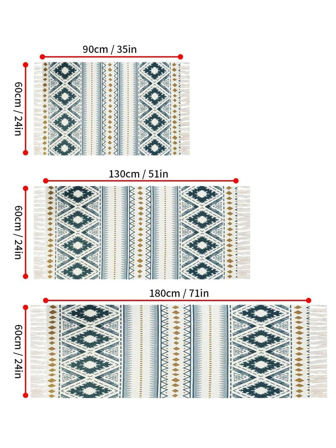 Mexican woven rug