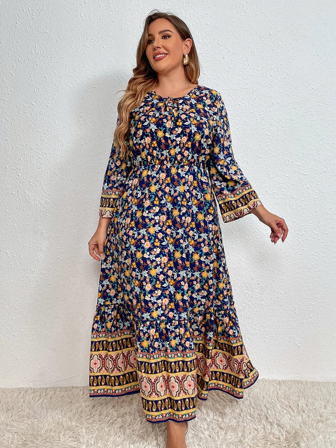 Plus Size Mexican Dress