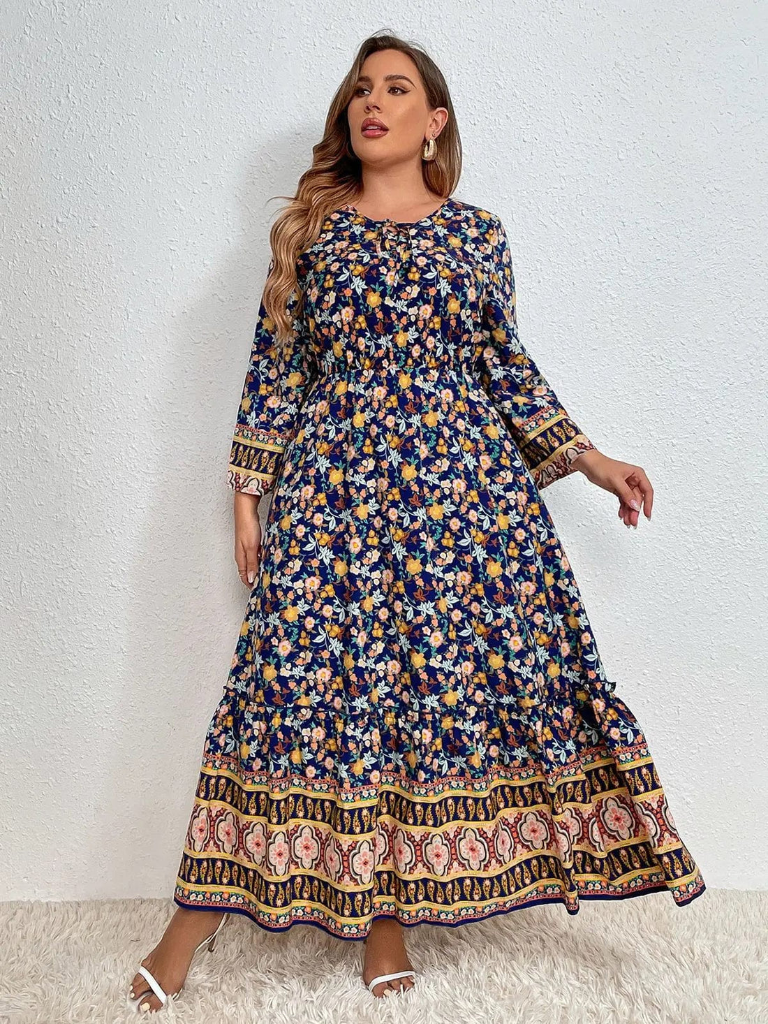 Plus Size Mexican Dress