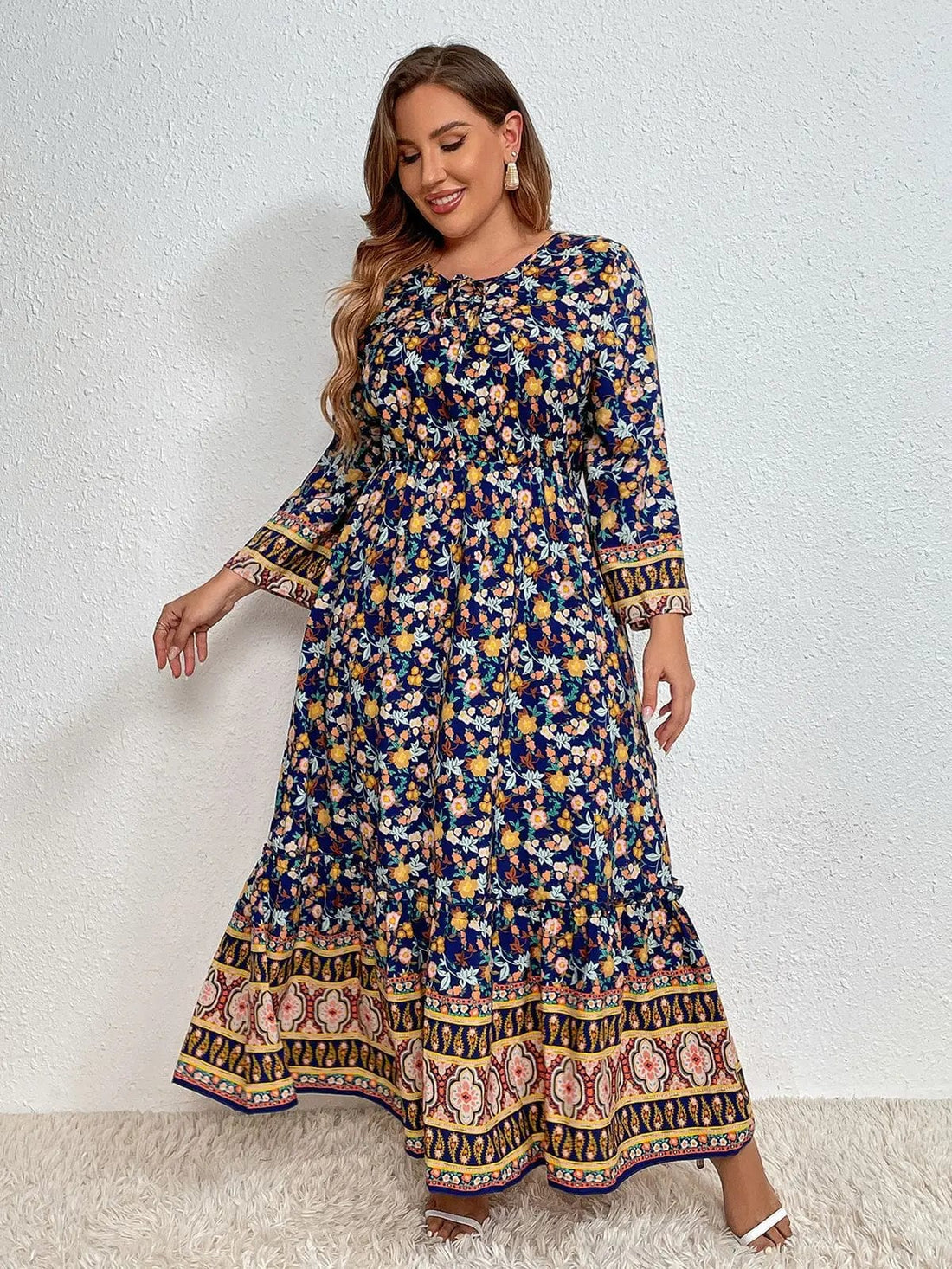 Plus Size Mexican Dress