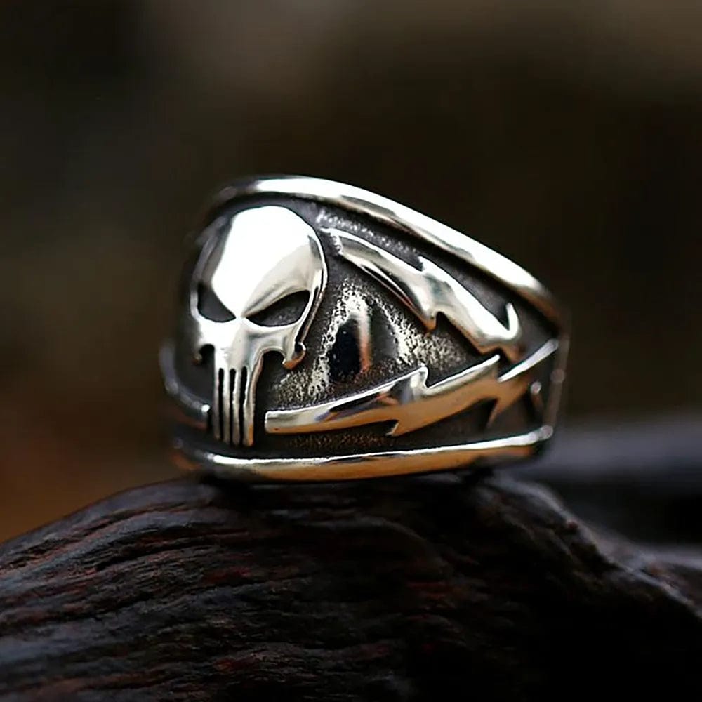 Vintage mexican biker ring