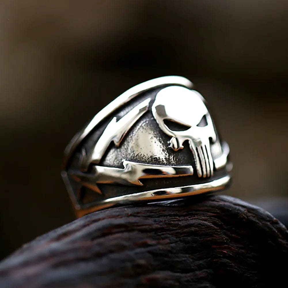 Vintage mexican biker ring