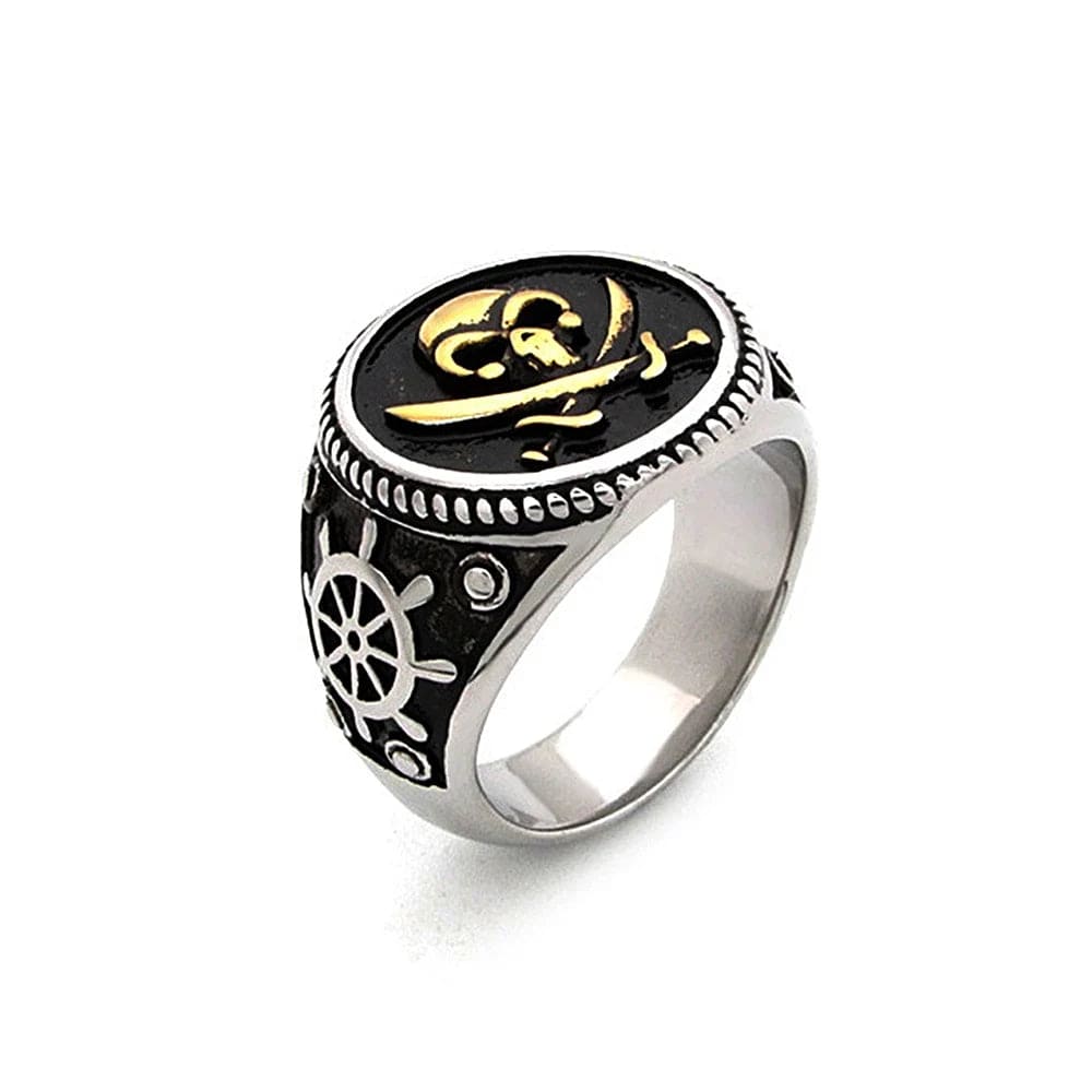 Vintage mexican biker ring