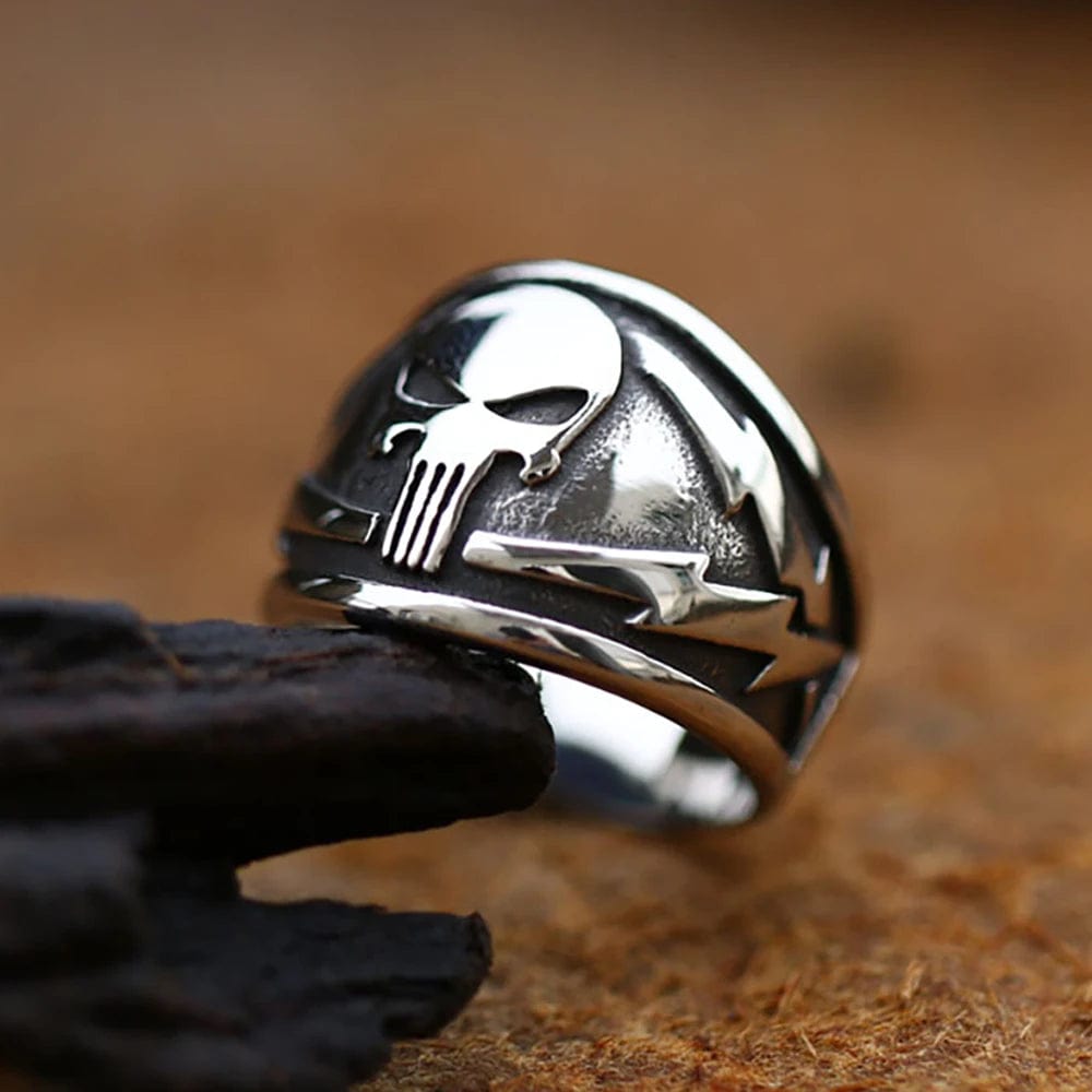 Vintage mexican biker ring