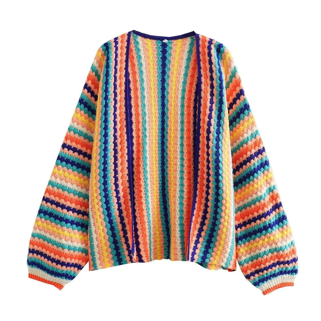 Vintage mexican cardigan sweater wool