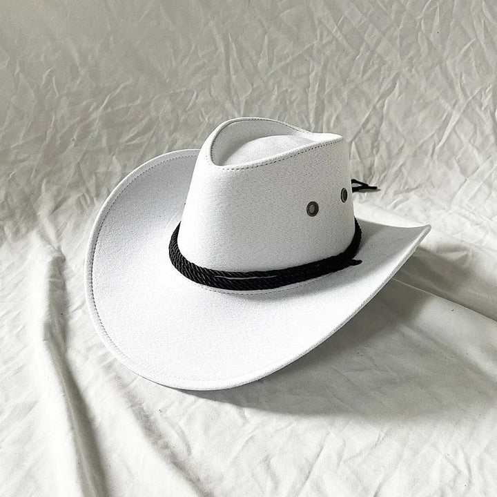 White mexican cowboy hat